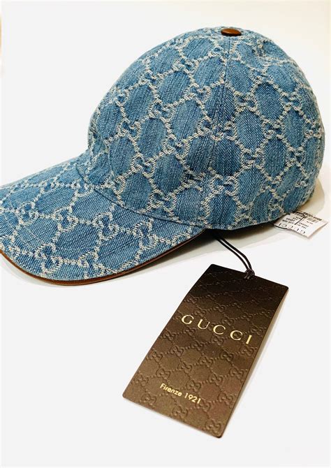 blue gucci baseball cap|gucci baseball cap for women.